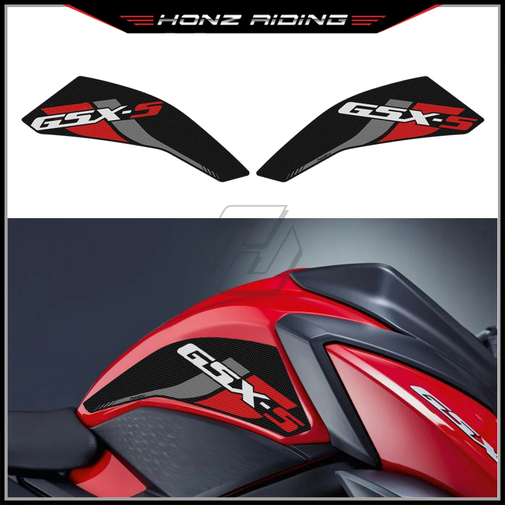 

For SUZUKI GSX-S750 GSXS 750 Z 2017-2021 Sticker Motorcycle Side Tank Pad Protection Knee Grip Anti-slip