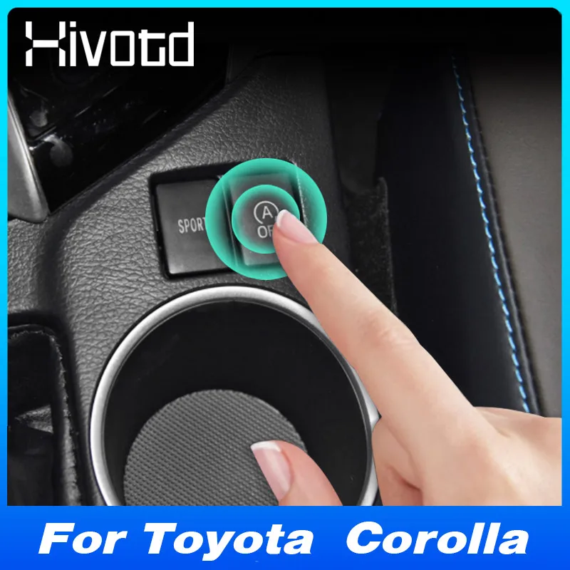 

Car Automatic Start Stop Engine System Off Device Eliminator Disable Switch Button Stop Accessories For Toyota Corolla 2016-2018