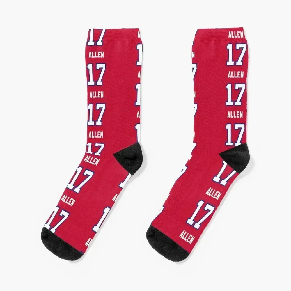 

Josh Allen Socks soccer anti-slip cool japanese fashion custom sports Women Socks Men's