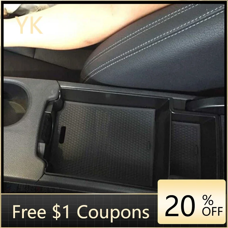 

For Mercedes Benz A B Class CLA W117 C117 GLA A180 AMG Car Glove Armrest Storage Box Tray Interior Car Accessories