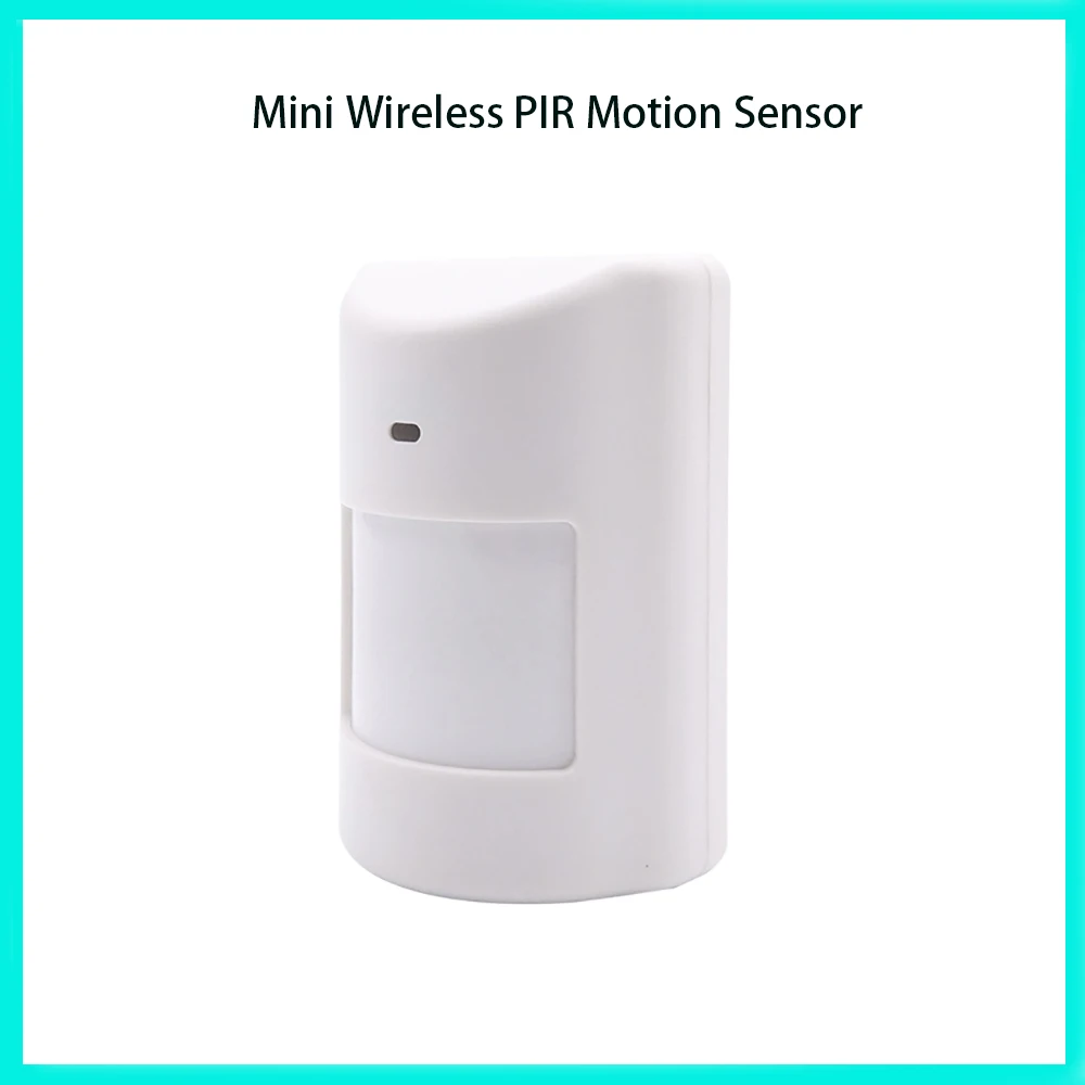 Wireless Indoor Mini Smart PIR Motion Sensor Sensores Movement Infrared Detector De Movimiento Alarm 433MHz EV1527 Anti-pet