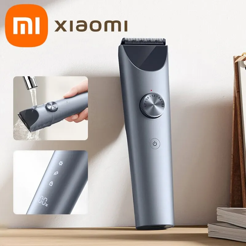 XIAOMI-Mijia Electric Hair Clipper 2 para Homens, Barbeador De Costeletas, Aparador De Corte De Cabelo Sem Fio, Cortador De Barbeiro, Original