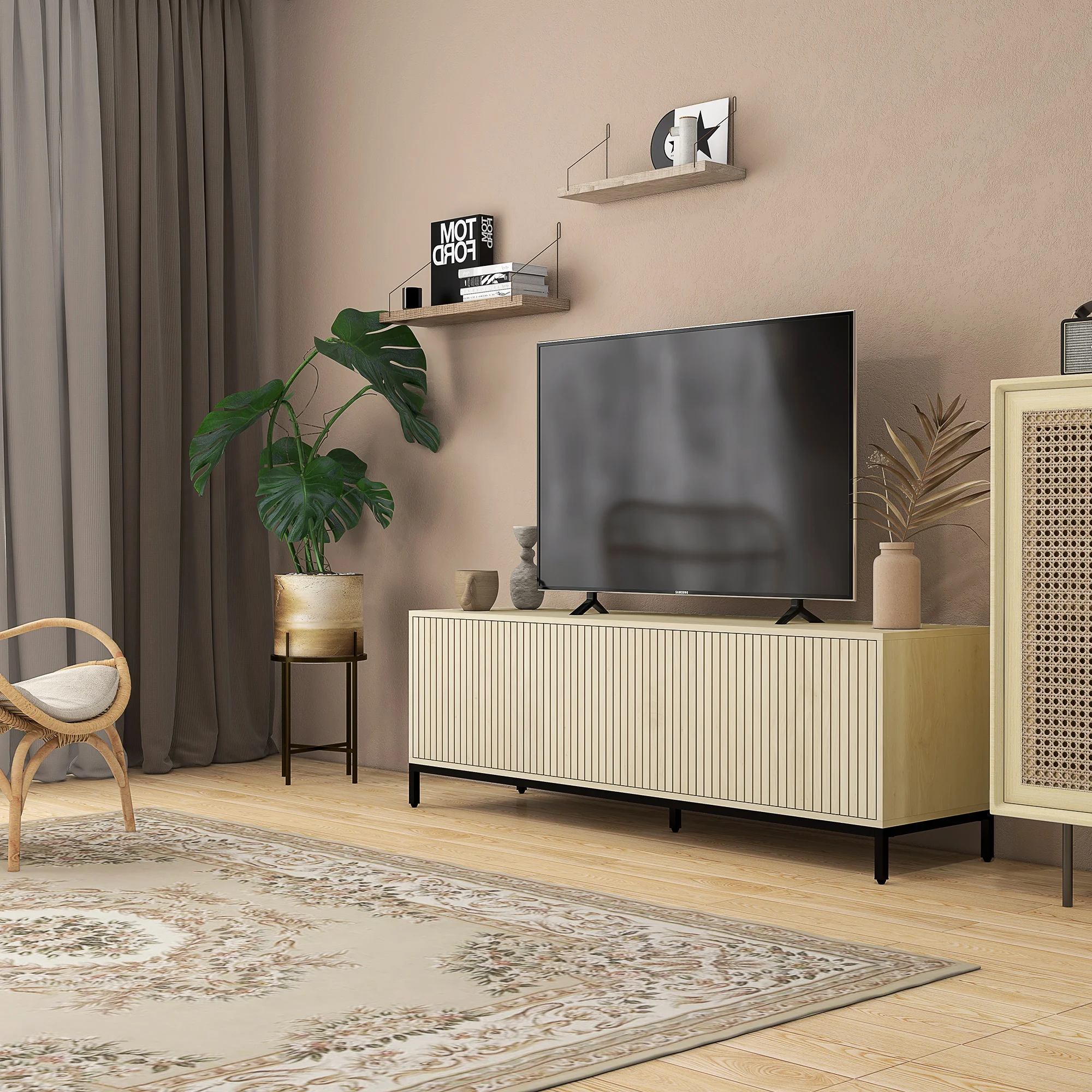 Mueble de TV Moderno y Minimalista