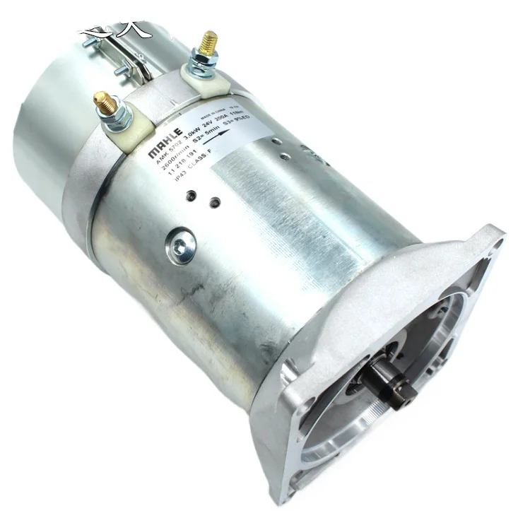 Motor de carretilla elevadora Noli, bomba de aceite de elevación hidráulica MAHLE, 24V, 3KW, motor de elevación AMK5702, accesorios de horquilla eléctrica