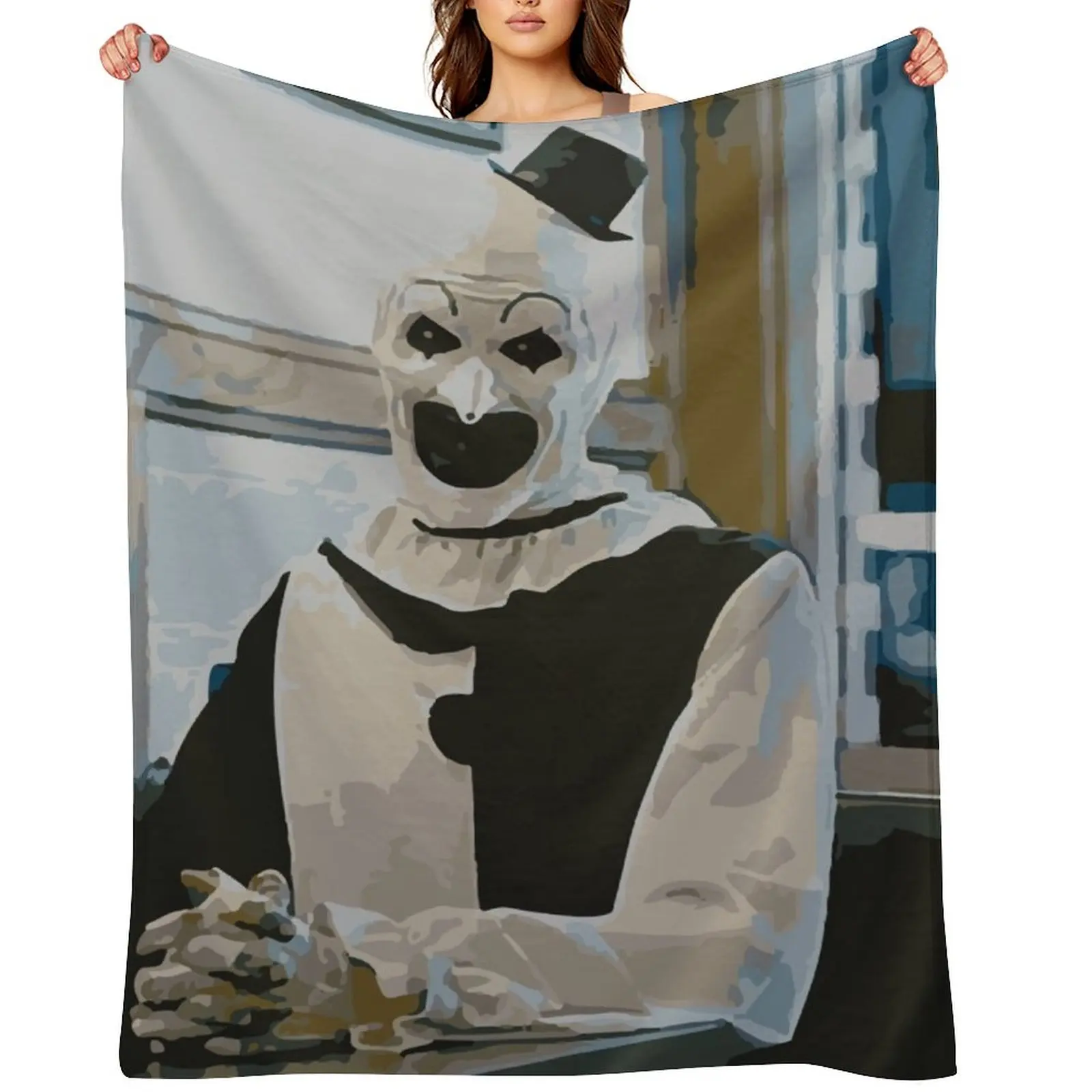 

Art The Clown - Terrifier Throw Blanket warm winter Hairy christmas decoration Weighted Blankets