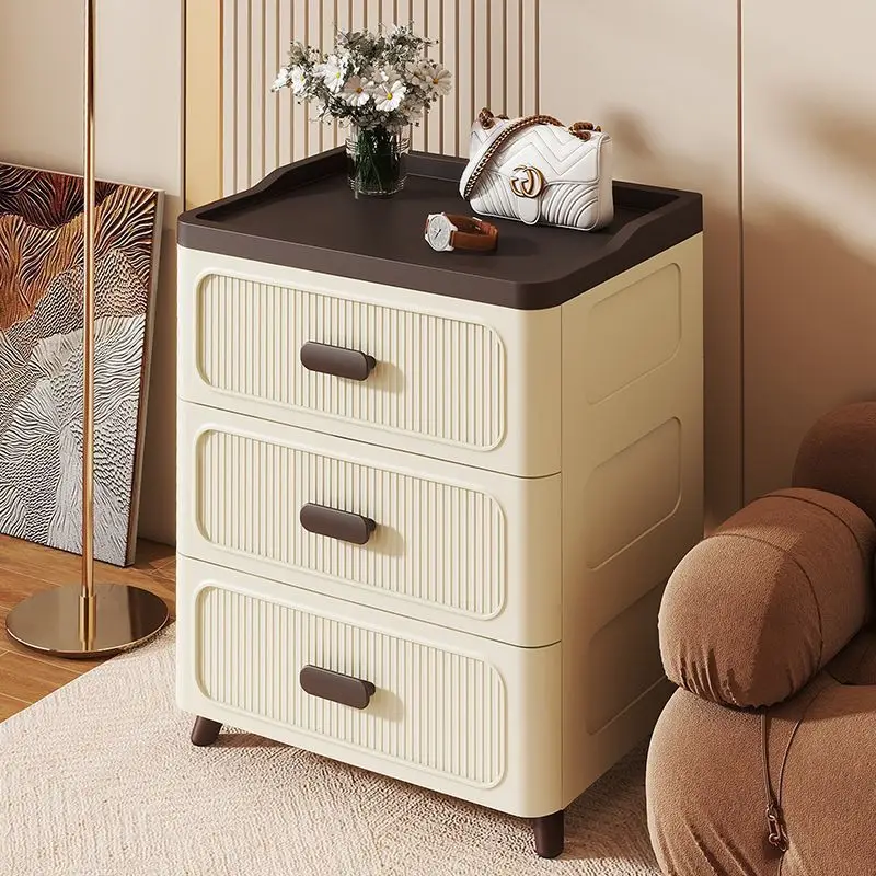 

drawer type plastic household living room toys snacks multi-layer clothes bedroom bedside