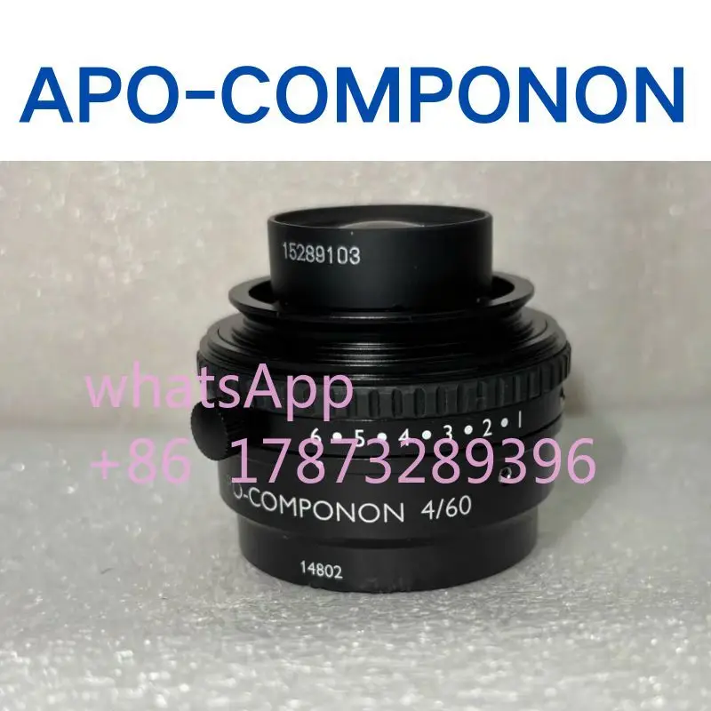 Used APO-COMPORON 4/60 line scanning lens high-resolution lens tested OK and shipped quickly