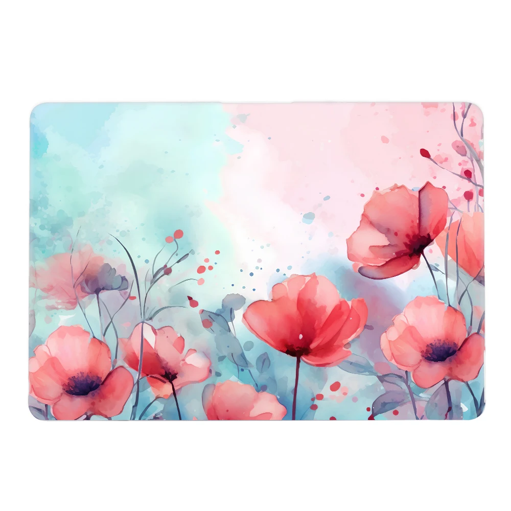 

Защитная пленка для ноутбука с цветочным принтом для MacBook Pro 13 M2 2022, модель A2338 M1, чехол для MacBook Air 13 13,6 15 2025 M4 M3 Pro