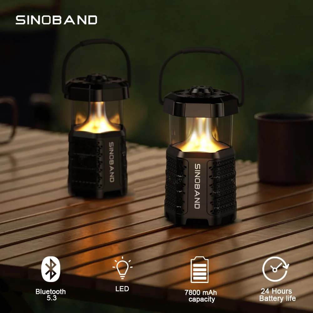 SkyBeats Портативный беспроводной динамический XDOBO SINOBAND Hope 40 Вт уличный динамик для кемпинга с внешним освещением во...