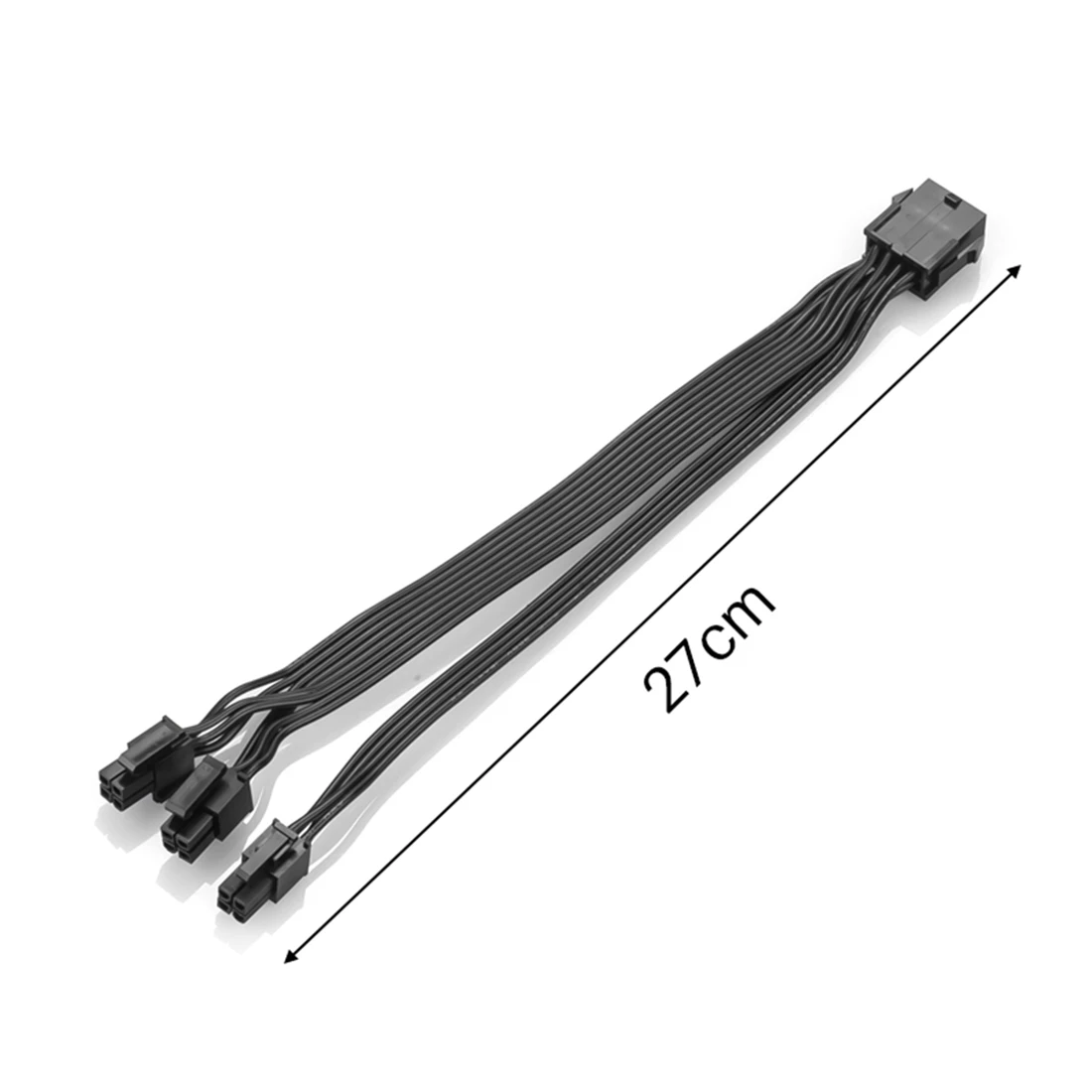 CPU 8 Pin Female to CPU ATX 8Pin + ATX 4 Pin Male Power Supply Converter Adapter Extension Cable