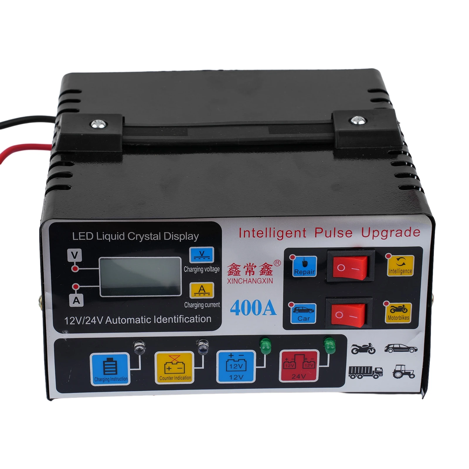 Good Quality Battery Charger English Manual 2pcs/Kit 50-60Hz Good Insulation High Efficiency High Frequency Pulse