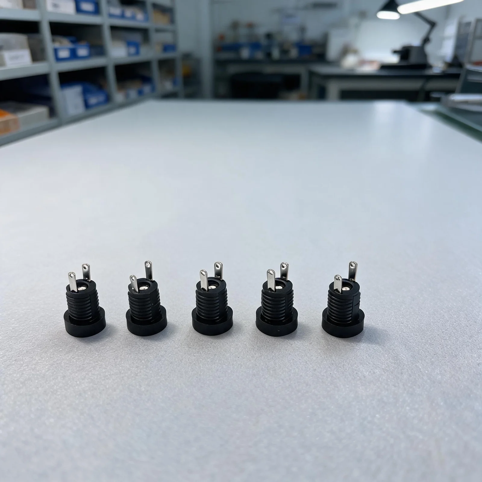 5 Pair Connectors 12V Male Female Socket Home Improvement Length 48.5mm Dc Power Connectors Set Male Connector Length 13mm