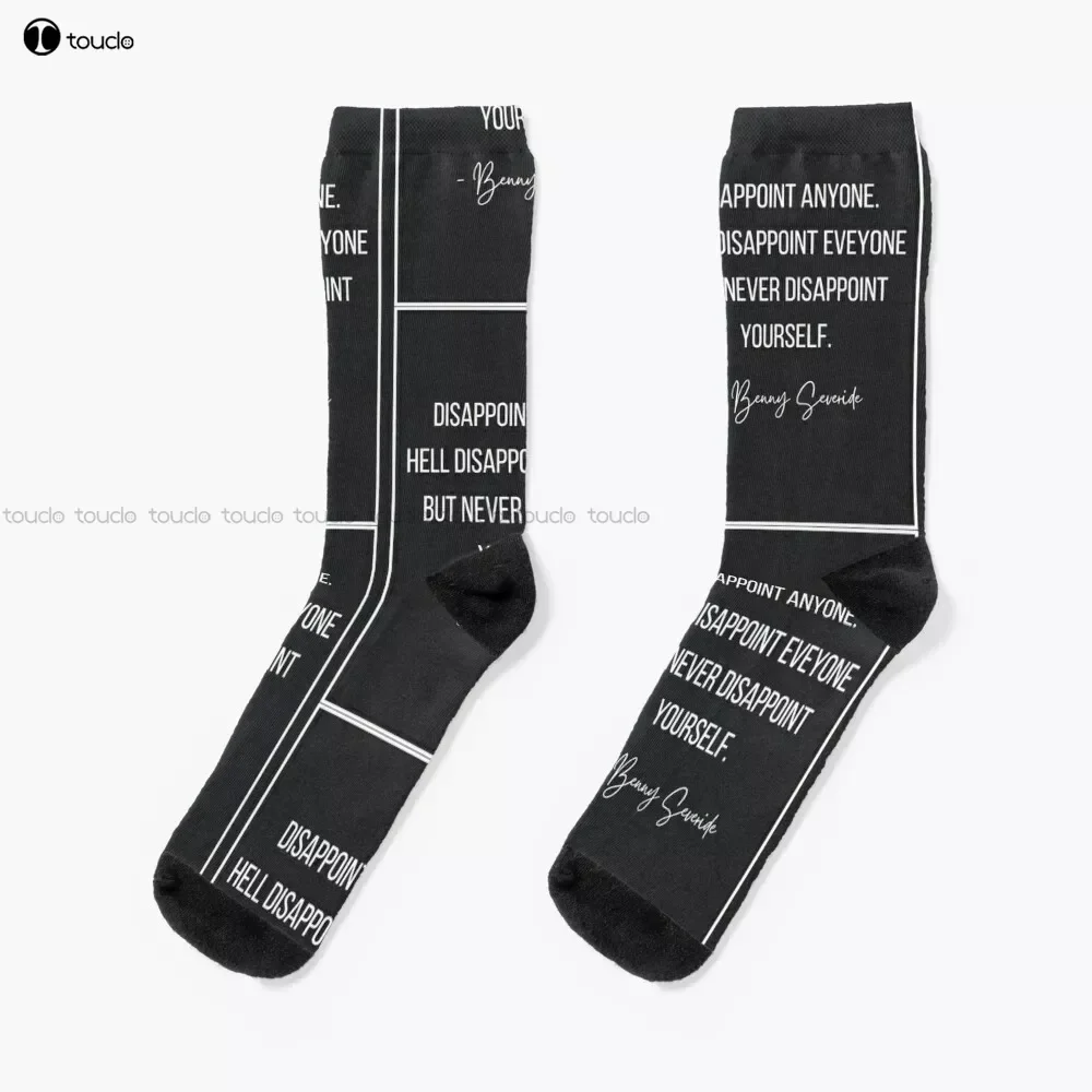 

Chicago Fire Quote Socks Personalized Custom Unisex Adult Teen Youth Socks 360° Digital Print Custom Gift Streetwear