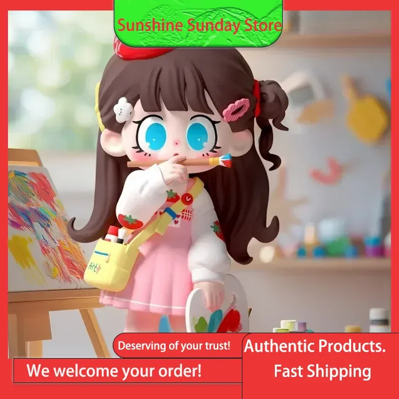 

Genuine Product Mila Girl Blind Box Caixa Caja Cartoon Ornaments Kawaii Toys Cute Action Anime Figures Trendy Toys Vinyl Figurin