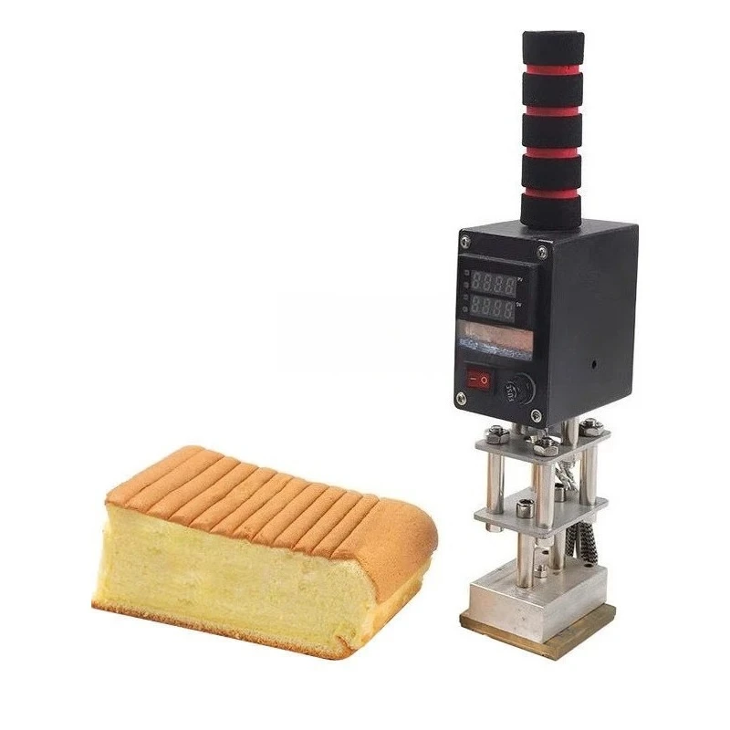 Handheld Copper Mold Hot Stamping Machine for Embossing Logo Cake Leather Embossing Wood Stamp Tool for Logo/Label Imprint