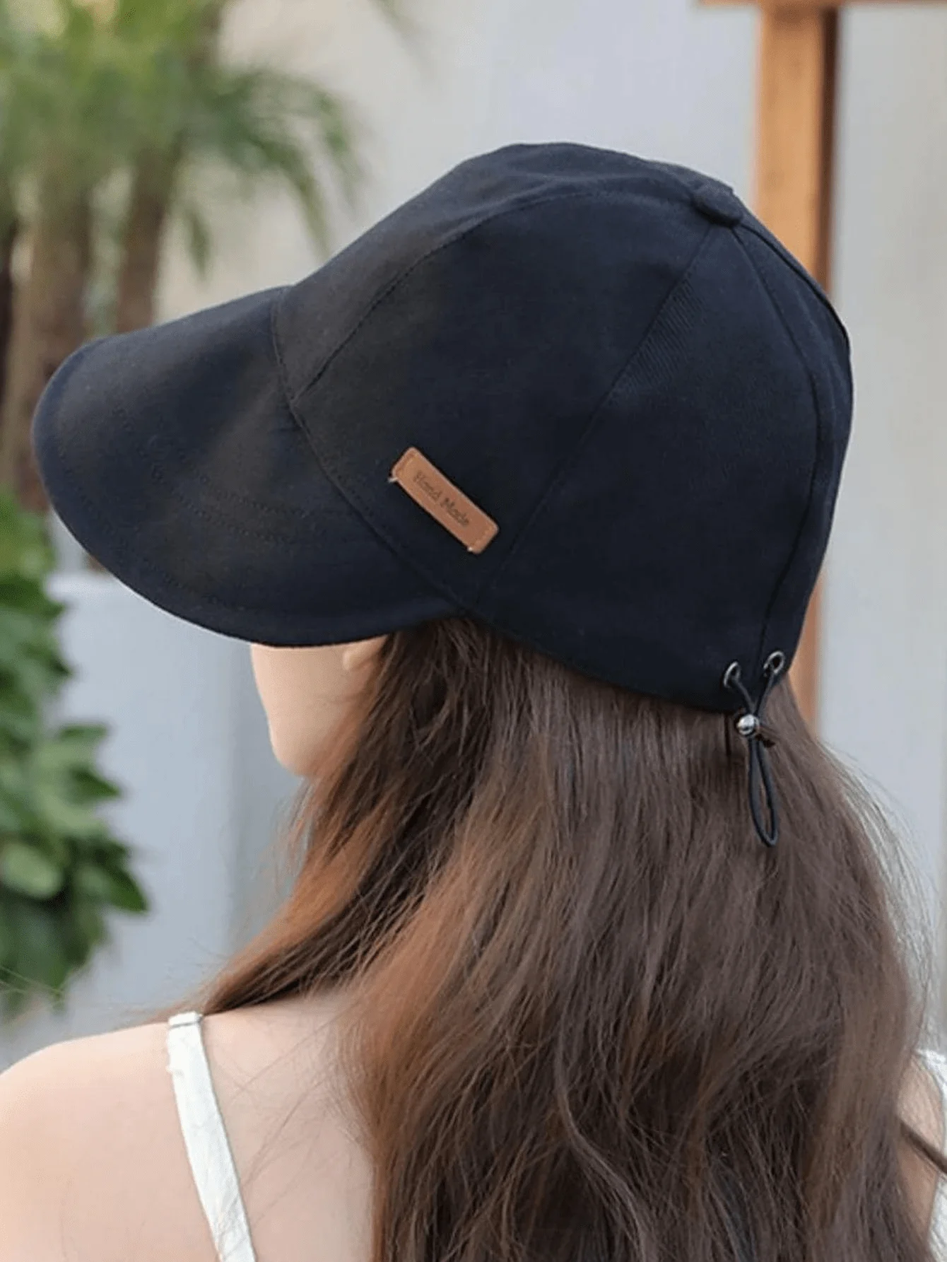 1 Damen-Sonnenhut für Frühling und Sommer, verstellbarer Bucket Hat, Sonnenhut, Reisehut, Strandhut, Sommerhut – Detail 3