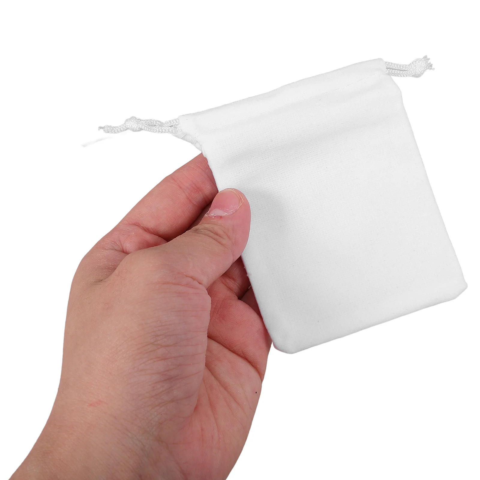 

60pcs Gift Bags Jewelry Drawstring Pouches Reusable Fabric Storage For Rings Earrings Necklaces Wedding Party Favors Small