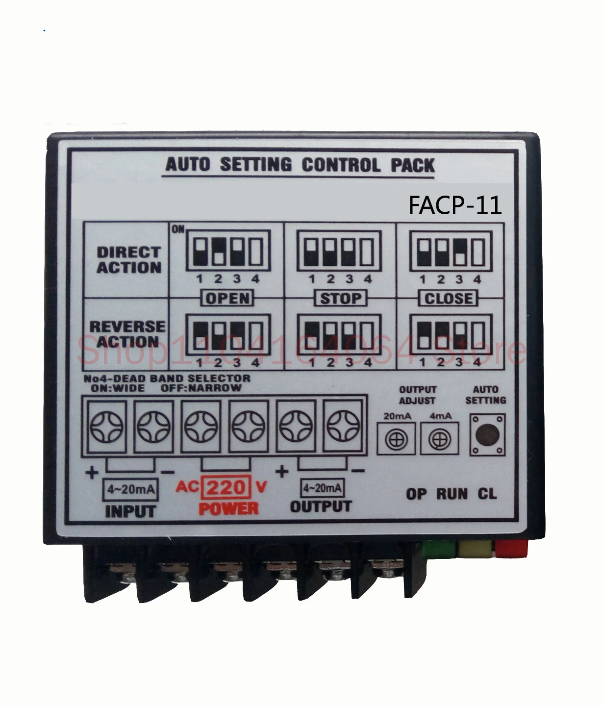 FACP-11 Intelligent Control Module Valve Controller Electric Actuator Butterfly Valve Ball Valve Controller