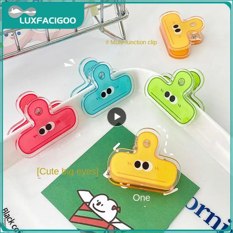 Raccoglitore a fogli mobili/a molla ventaglio per ragazza carina non facile da rilassarsi dopo l'uso ripetuto graffetta saldamente Clip di semplicità di cancelleria