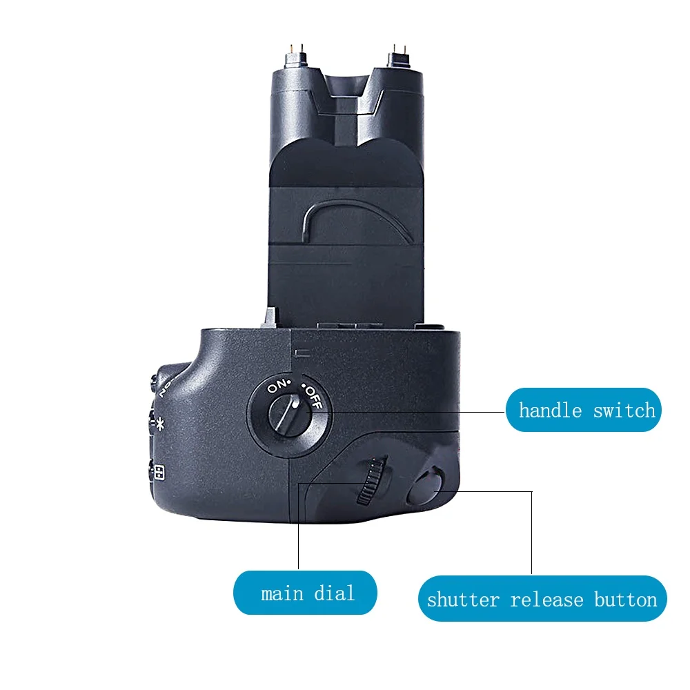 Вертикальный держатель аккумулятора Mcoplus BG-5DII для камеры Canon EOS 5D Mark II 5D2, замена как BG-E6 BGE6