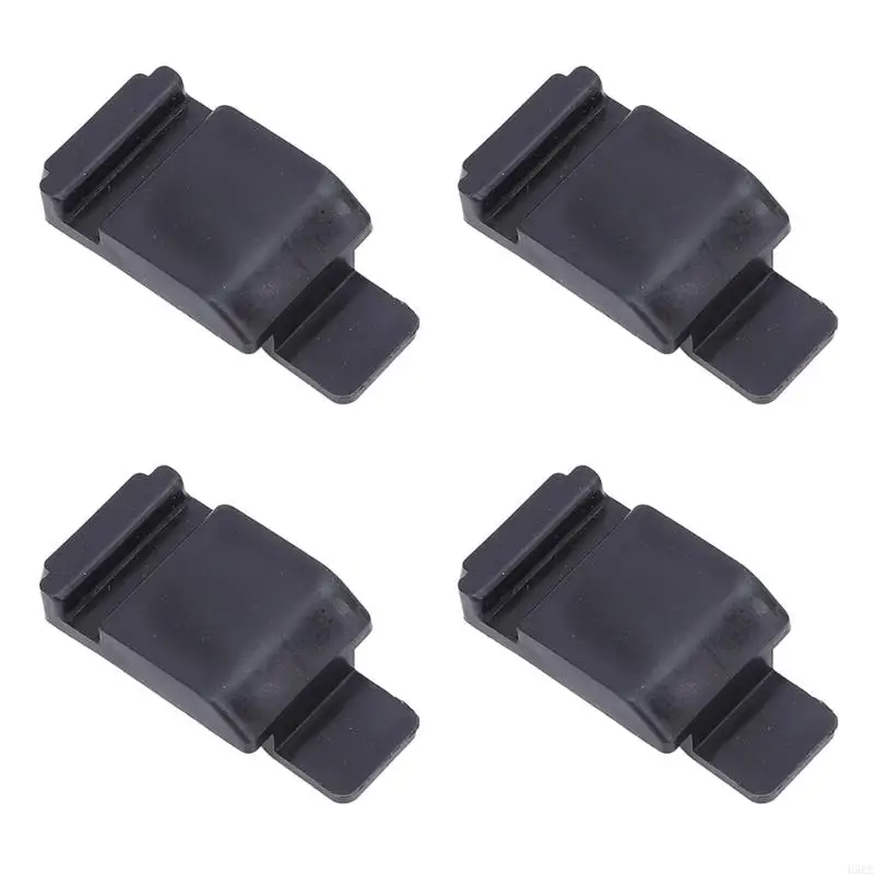 

ABS Vehicle Door Latches Protector Reinforcement Eliminates Squeaks Ensures Quiet Operation Pack Of 4 For W123 W126 H9EE