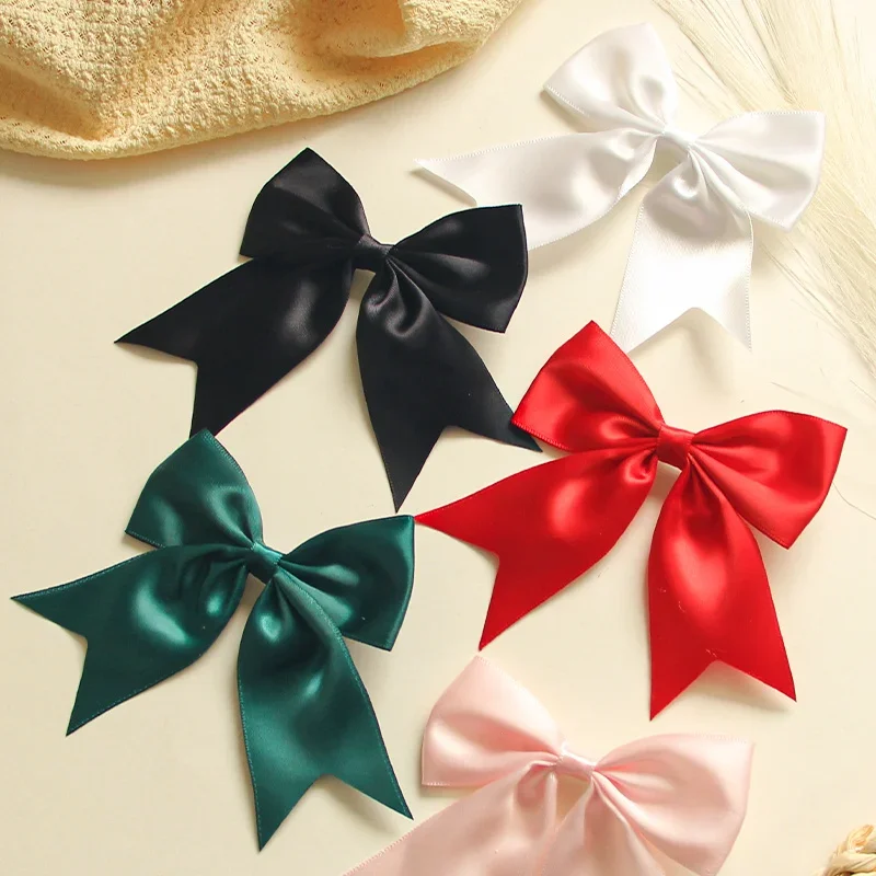 5 Pieces/set New Year Christmas Gift Girls Hair Bows Hair Clips New Hairpins Handmade Kids Hair Accessories