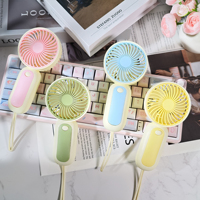 JL8874  Long-Lasting AAA Battery Fan - Handheld, Multi-Color Design, Easy to Carry