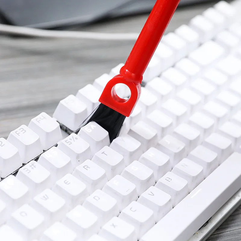 New Computer Keyboard Dust Brush Dusting Brush Mini Duster Remover Cleaning Product Supplie Home Office Cleaner