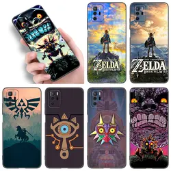 Z-Zeldas Game Black Silicone Phone Case For Xiaomi Redmi Note 9 10 11 11S 11T 12 13 Pro 5G Plus 9S 10S 12S