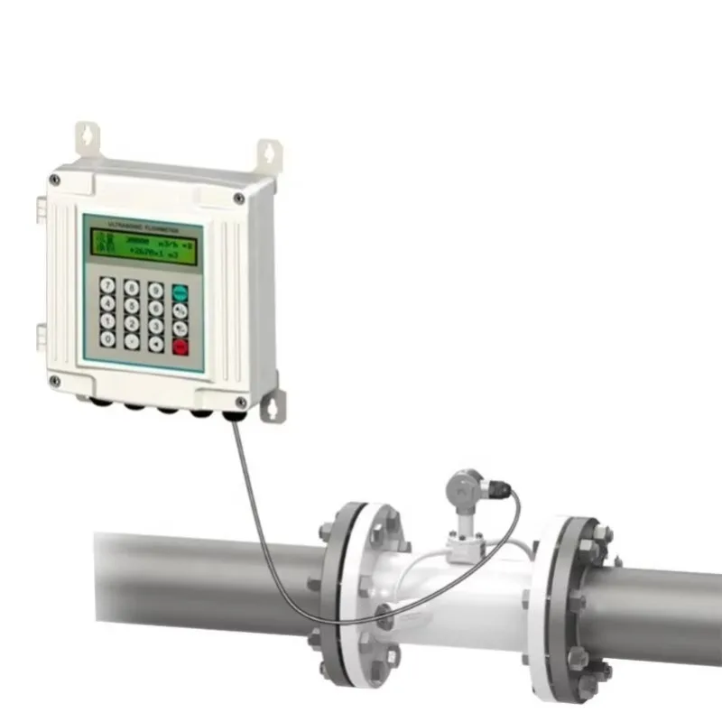 OEM Digital Wall Mounted Clamp on Ultrasonic Flow Meter Water