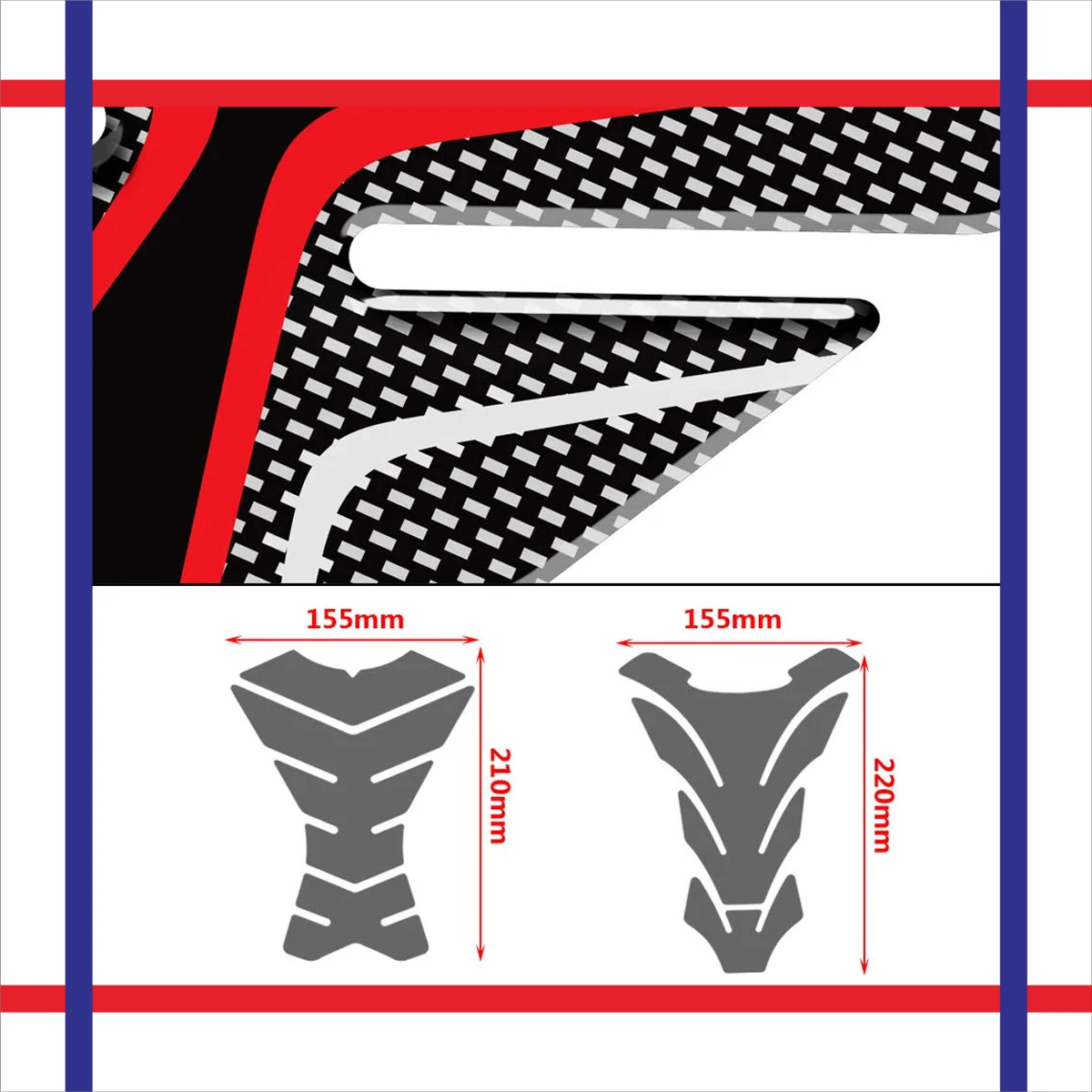 3D Motorcycle Tank Pad Protector Decal Stickers Case for KAWASAKI VERSYS1000 VERSYS650 VERSYS-X300