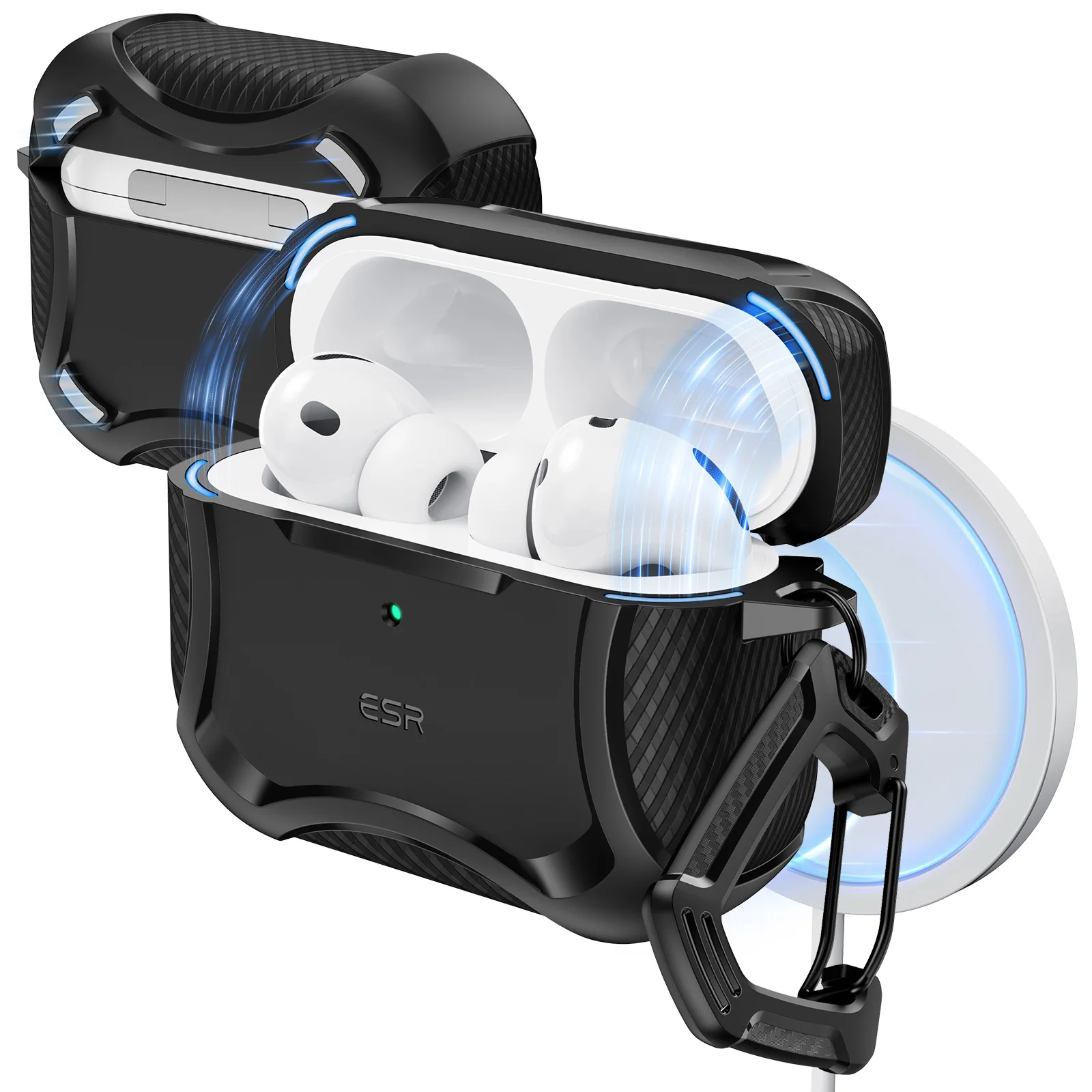 AirPods Pro 3 ケース 2025対応 マグネット式カバー