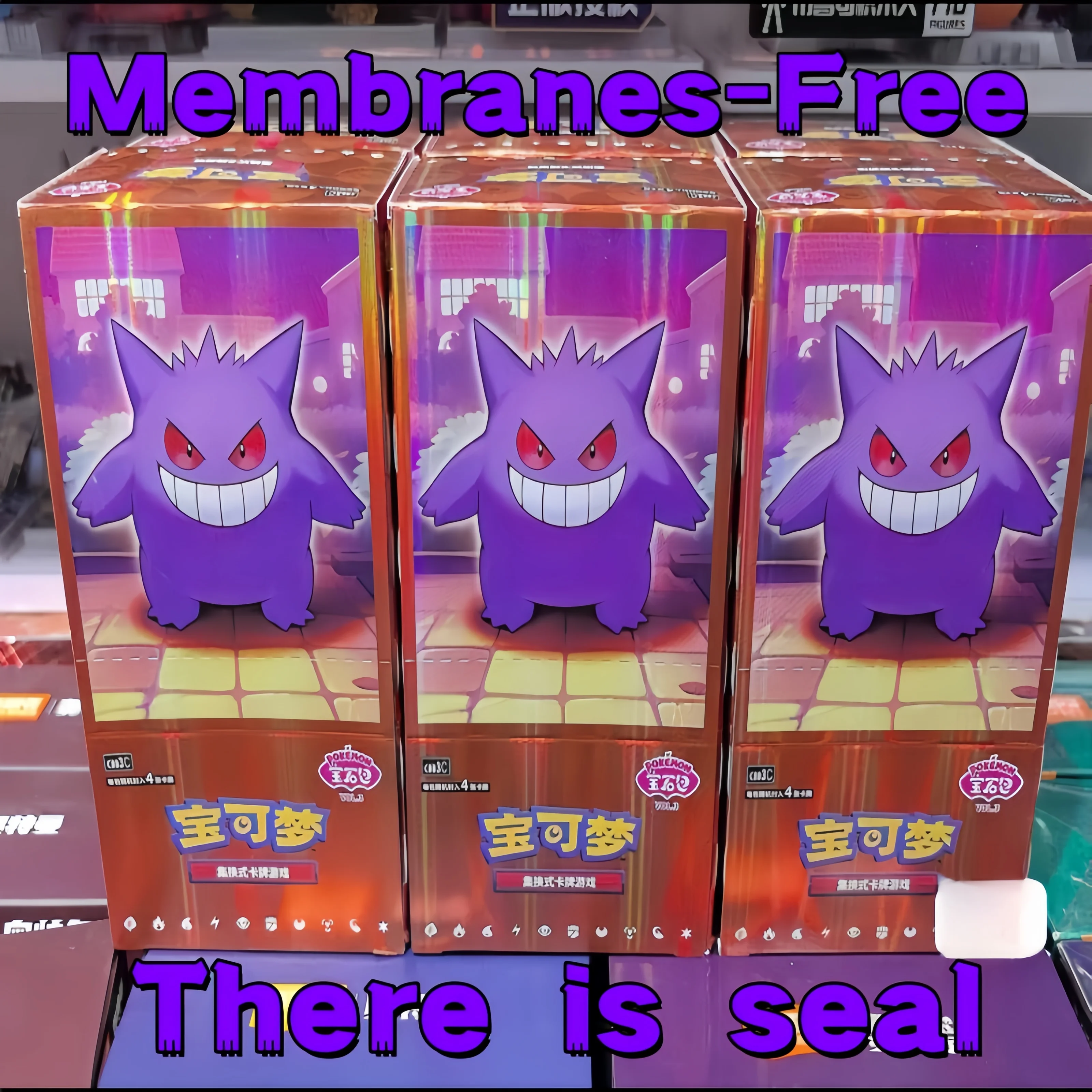 

Новый Pokemon Ptcg Gem Pack Vol.3 Оригинальные карты Gem Pack Китайские коллекционные карты Pokemon Ptcg без мембран There Is Seal hot