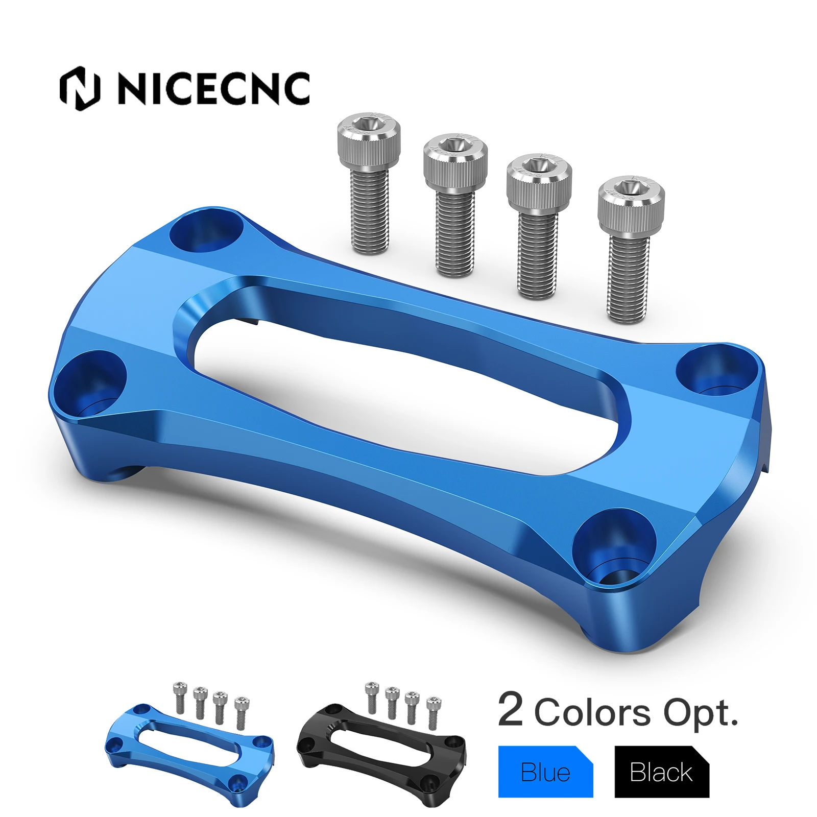 

For Yamaha YZ250F YZ450F 2014-2020 YZ 250FX 450FX 2016-2020 WR250F WR450F 16-19 28.6MM Handlebar Stabilizer Mount Riser Clamp