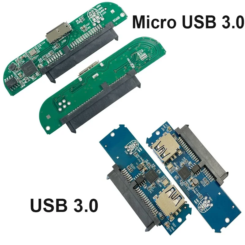 2.5인치 SSD SATA-USB 3.0 변환기 마이크로 USB 익스텐더 SATA 하드 드라이버-USB 확장 카드 어댑터(2.5인치 디스크 전용)