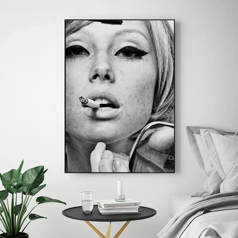 Vintage Fashion Lifestyle Photography Motorcycle and Guitar Paris Couple Poster Canvas Painting Wall Pictures Home Decor