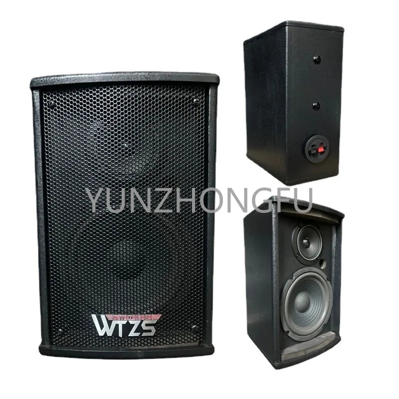 

2-частотные пассивные звуковые коробки, профессиональная 6-дюймовая стереоколонка, семейная аудиосистема Ktv, караоке, конференц-зал, сабвуфер, динамик