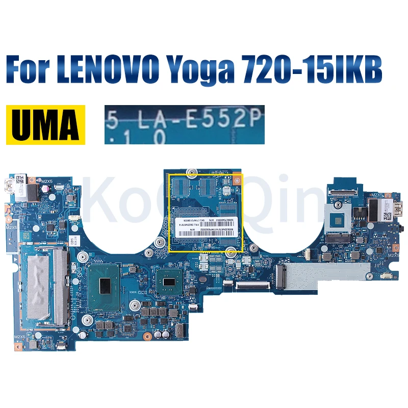 Imagem -03 - Placa-mãe Portátil para Lenovo Yoga La-e552p 72015ikb Notebook Mainboard Gtx1050 4g I77700hq 5b20n67893 5b20n67893