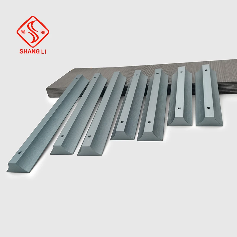 Maniglie per mobili da incasso da 96 mm per la casa elegante, cassettiere da incasso, cassetti da cucina, camera da letto, bagno, in lega di alluminio