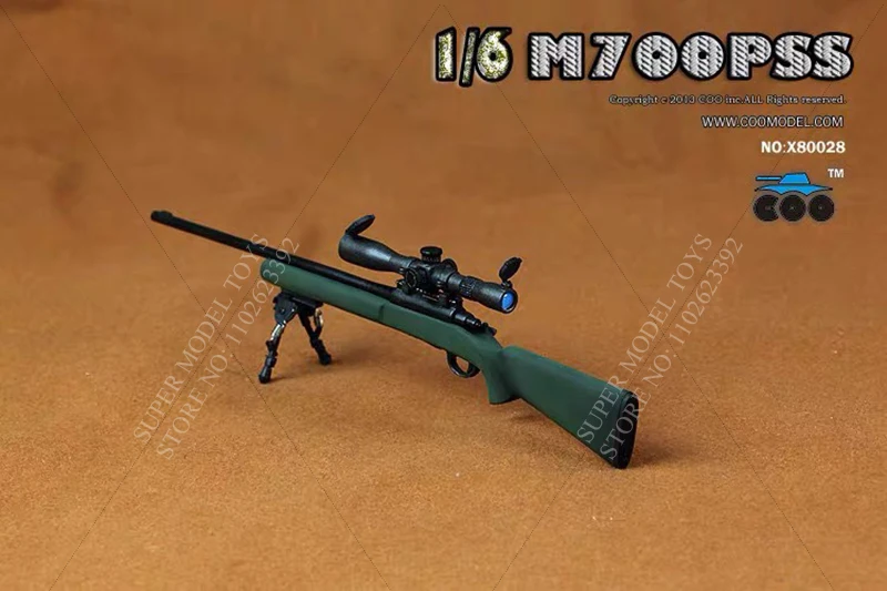 COOMODEL 1/6 مقياس الجندي المشهد ملحق PSG-1 M700PSS الأخضر X80026-28 بندقية قنص ل 12 بوصة عمل نموذج لجسم اللعب #6