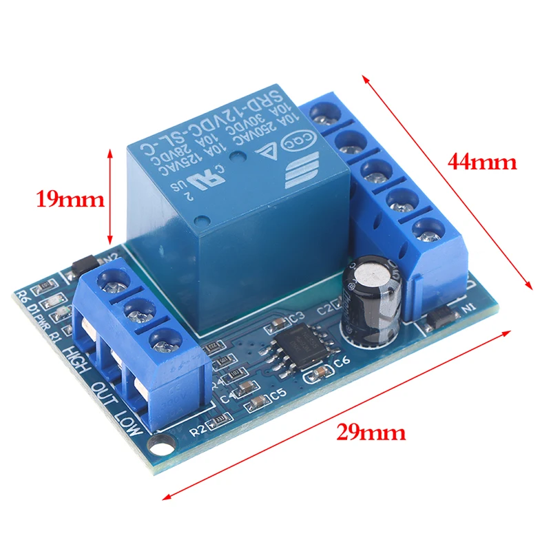 مضخة تحكم أوتوماتيكي بمضخة صب الماء ، مستشعر مستوى السائل ، وحدة ترحيل ، DC 12V ، 2 في 1