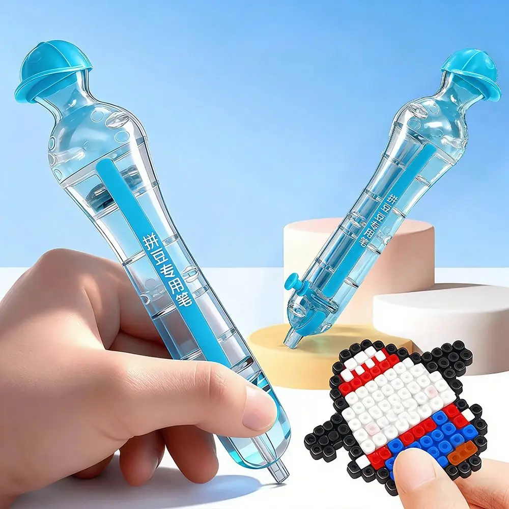2.6mm Tip Bead Placement Pen Press Crafts Maker Ergonomic Grip Bead Positioning Pen Automatic Save Time Perler Hama Beads Pen