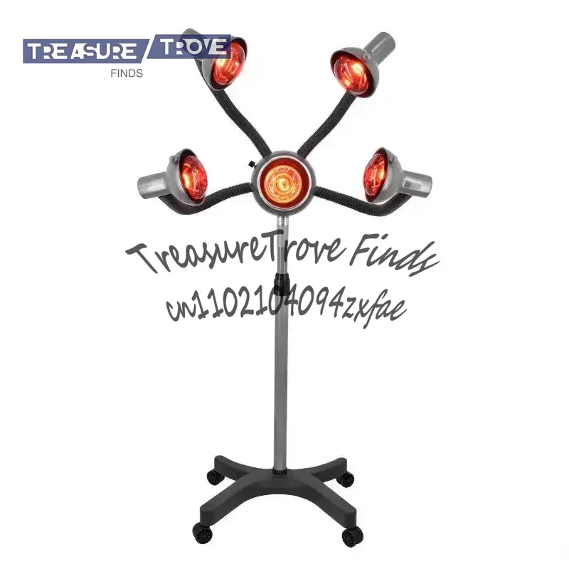 

Солнечная лампа для парикмахерской, инфракрасный обогреватель для парикмахерской, сушилка, электромеханическая лампа с пятью головками, лампа для выпечки, холодная краска, масло для выпечки