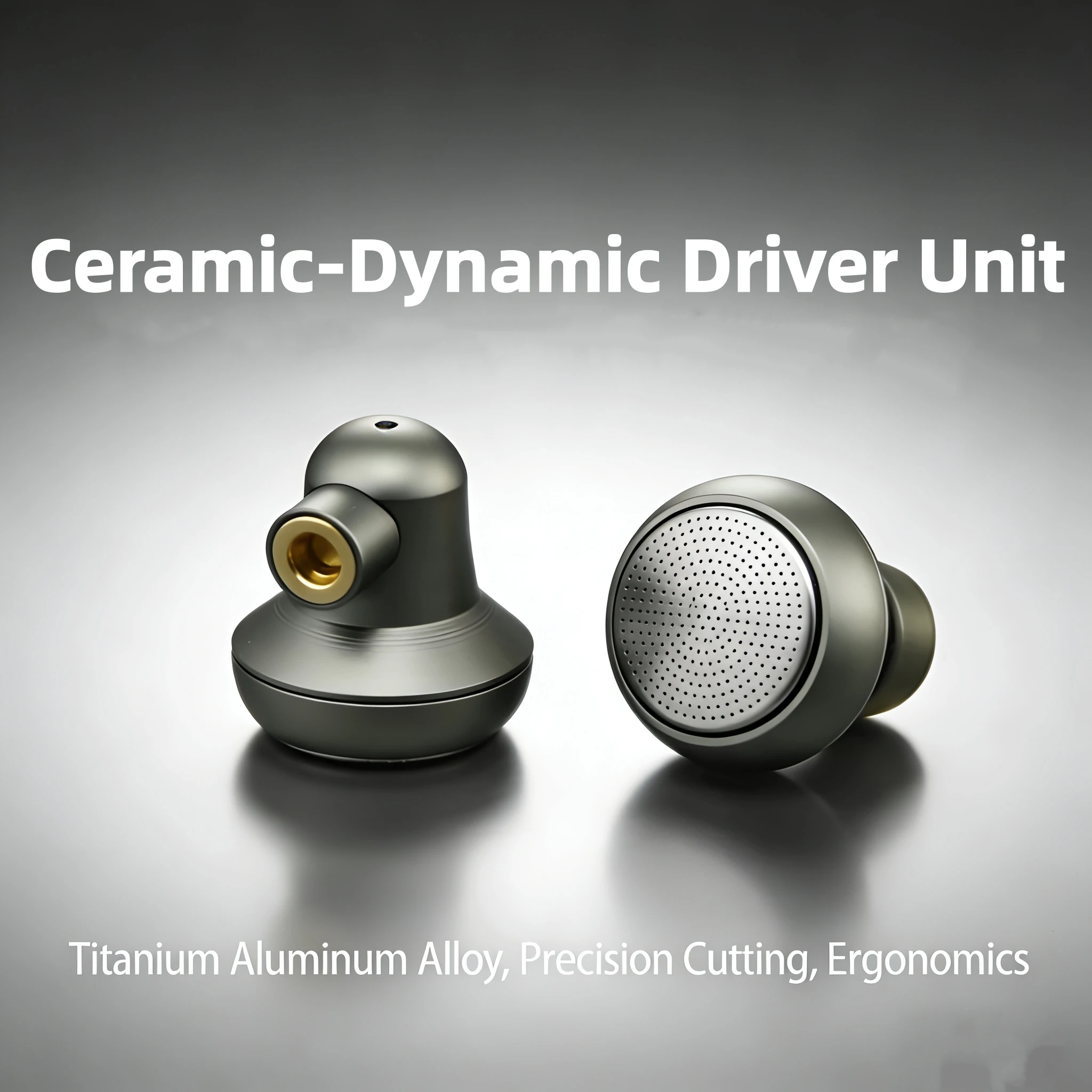 

XSL T09 Flat Head metal Earphones Ceramic Dynamic Driver Unit MMCX HIFI Sound Quality Free Shipping