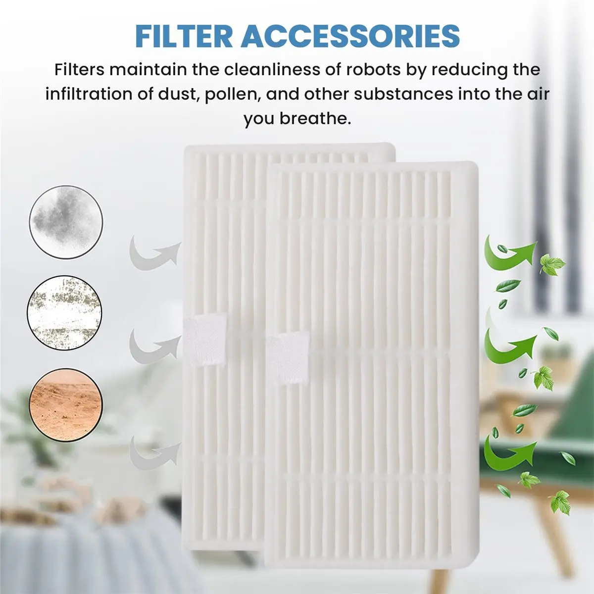 

Запчасти для роботов-пылесосов A01M: щетки, фильтры, насадки для влажной уборки для моделей Kabum Smart 100 / MAMNV ZCWA ONSON GTTVO EICOBOT / MANVINS Kilgone LCrock BENICO G20