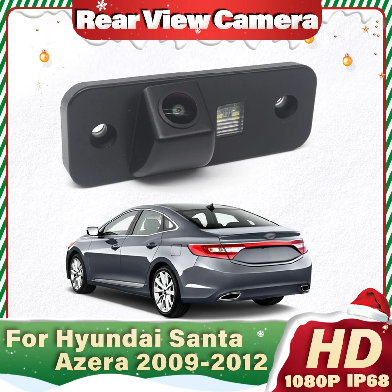 

140° CCD Full HD Vehicle Backup Camera For Hyundai Santa Fe 2 SUV 2005-2012 Azera 2009-2012 Car Rear View Parking Mirror Monitor