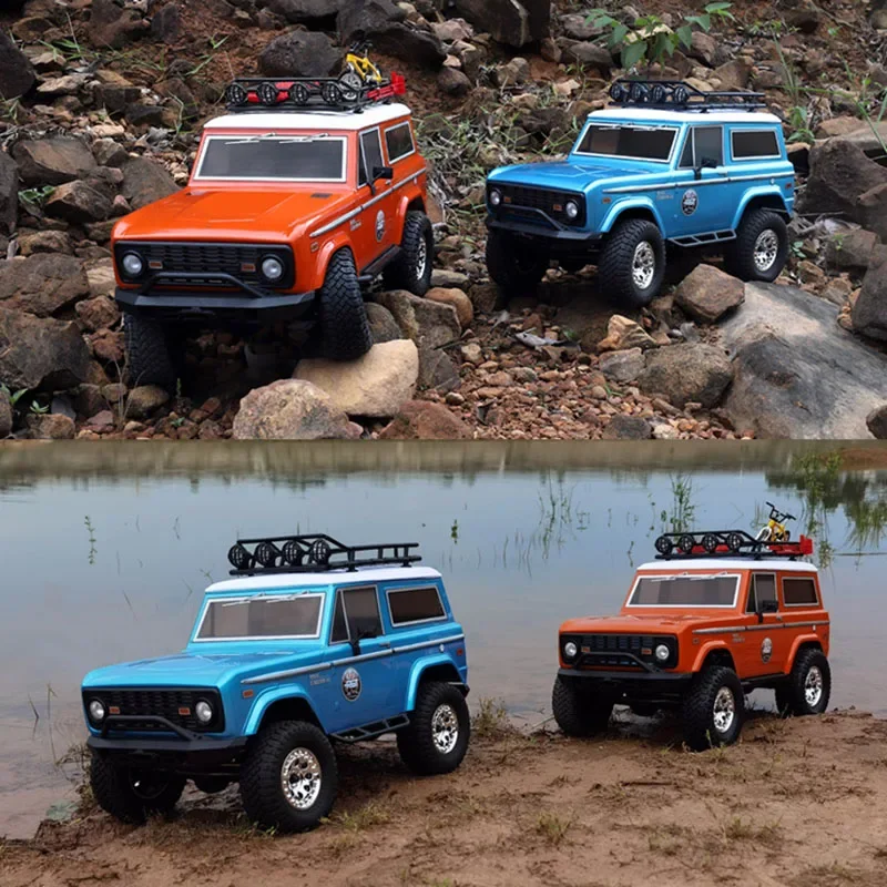 

1:10 Rgt Rc Car 4wd Remote Control Crawler Off-road Rock Cruiser Rc-4 136100v3 4x4 Bronco Model Waterproof Electric Car Toys