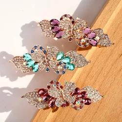 Korean style fashion ladies spring clip small butterfly alloy hair clip hair accessories fresh and elegant versatile accessories