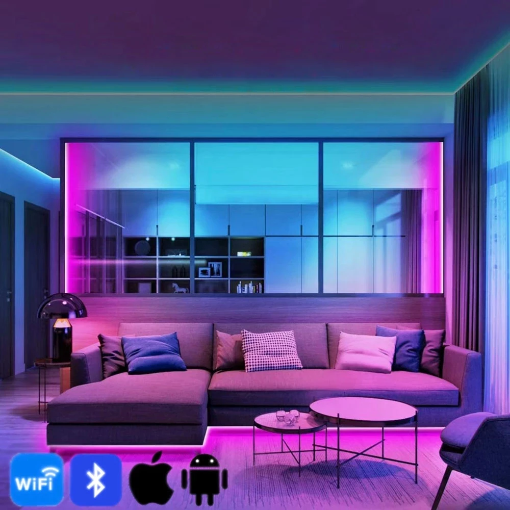 WS2811 WS2812B SK6812 LED Pixels Strip Light Controller WIFI SP501E SP108E Music SP107E SP601E Bluetooth SP105E SP110E DC5V-24V