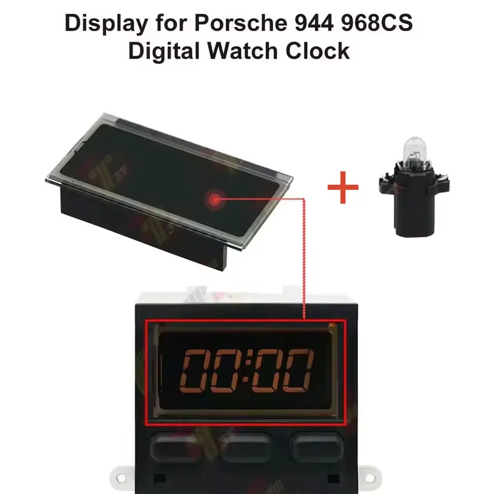 

LCD Display for Porsche 944 968 CS Digital Watch Clock